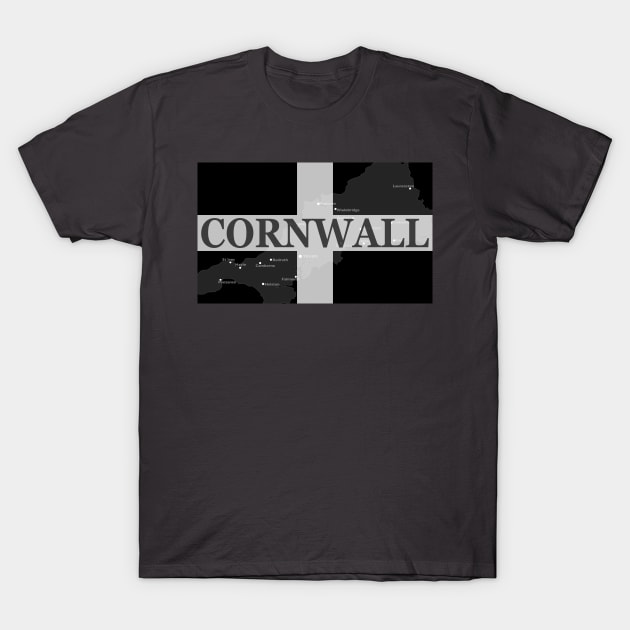 Cornwall T-Shirt by Randomart